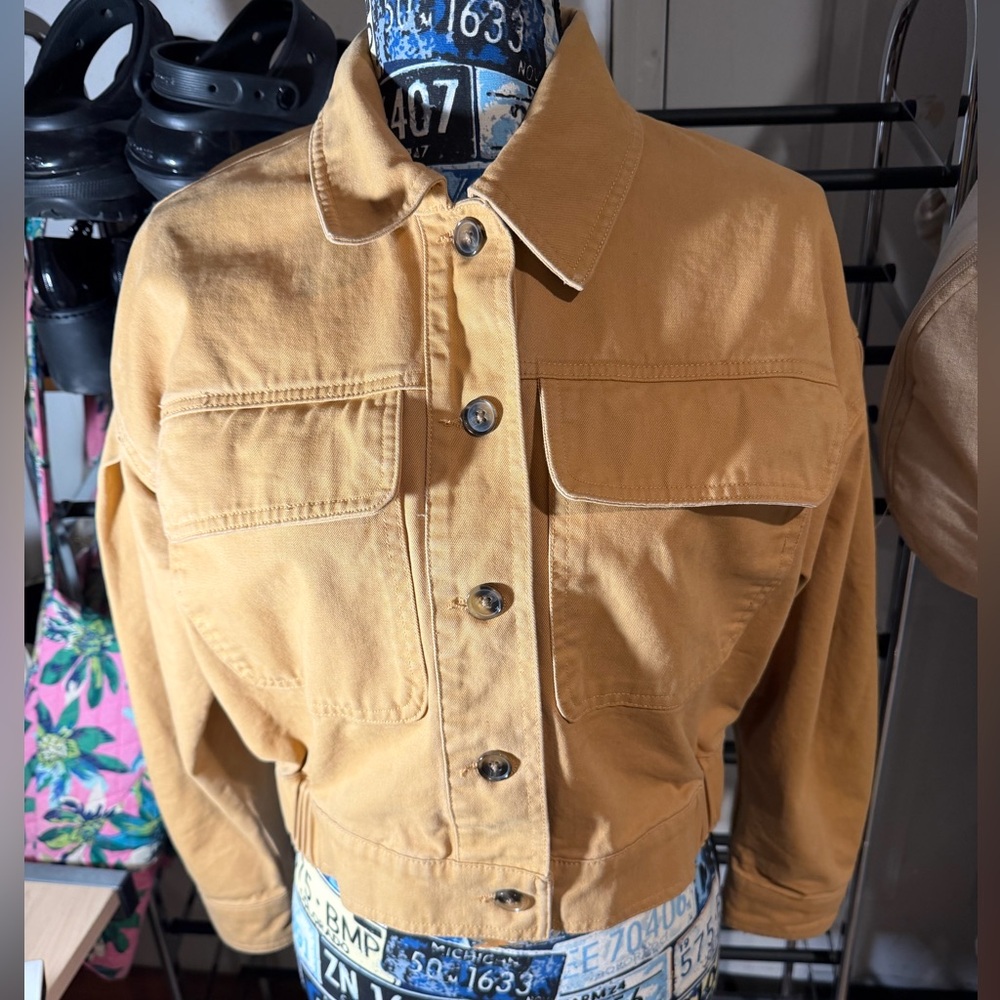 Forever 21 Mustard Yellow Jacket